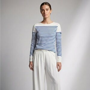 Armor-Lux French Marinière Striped Long Sleeve Tee - Size 3